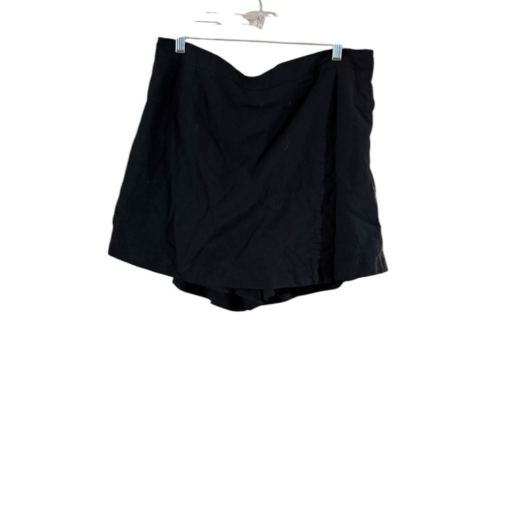 Uniqlo Black Linen Skirt Size Extra Large - Picture 3 of 9